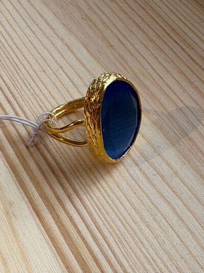 Ring Omikron Guld Jeans
