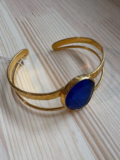 Armband Omikron Guld Blå